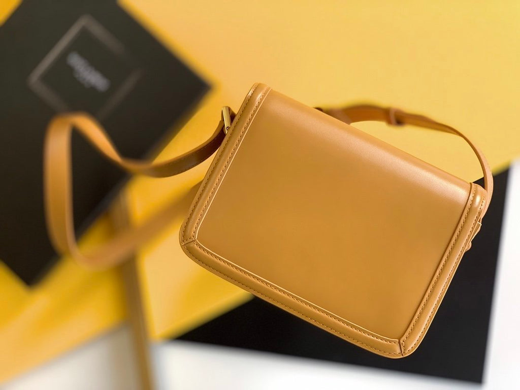 Saint Laurent Solferino Small Satchel With Gold Hardware 19cm