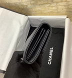 CO-CO Chanel Long Flap Wallet With Gold Hardware 20cm