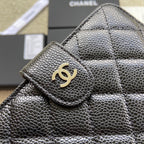 CO-CO Chanel Medium Wallet With Silver Hardware 15cm