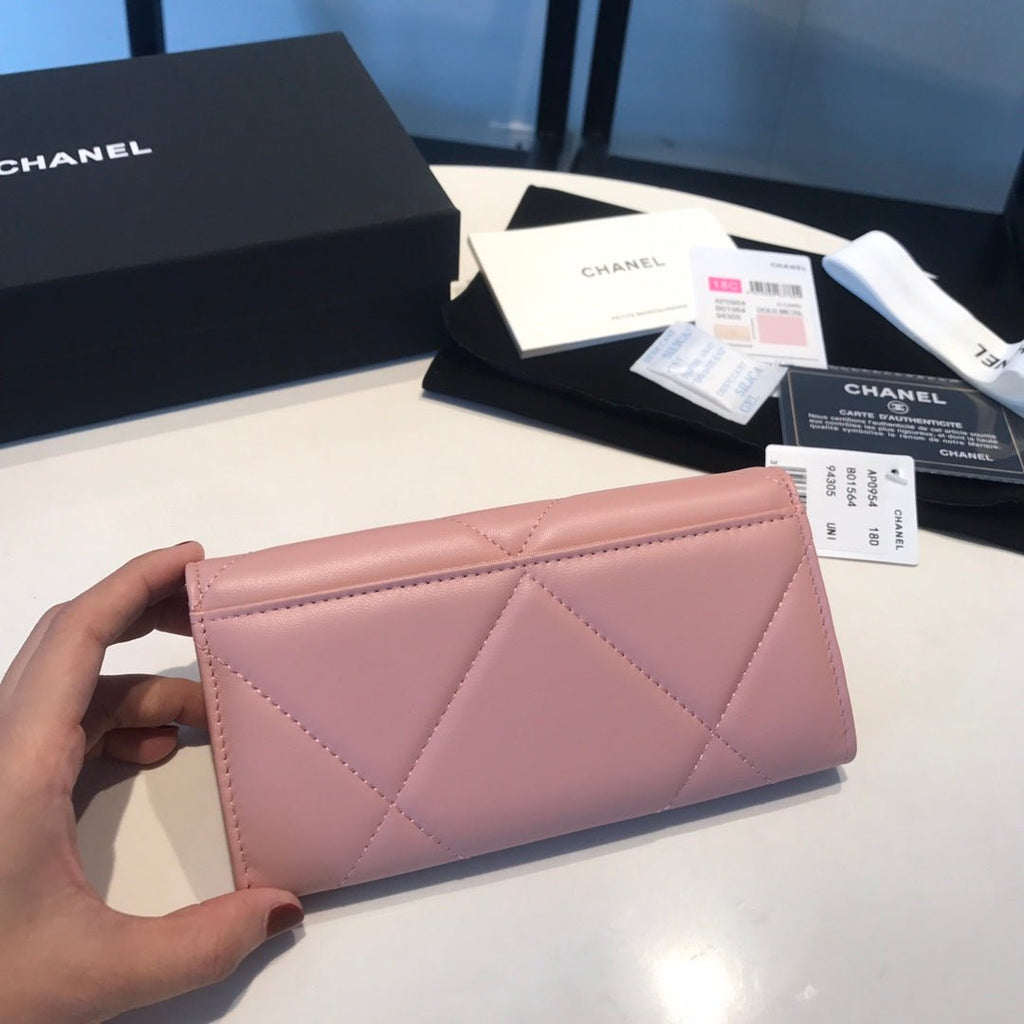 CO-CO Chanel Long Wallet 17cm