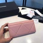 CO-CO Chanel Long Wallet 17cm