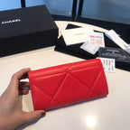 CO-CO Chanel Long Wallet 17cm