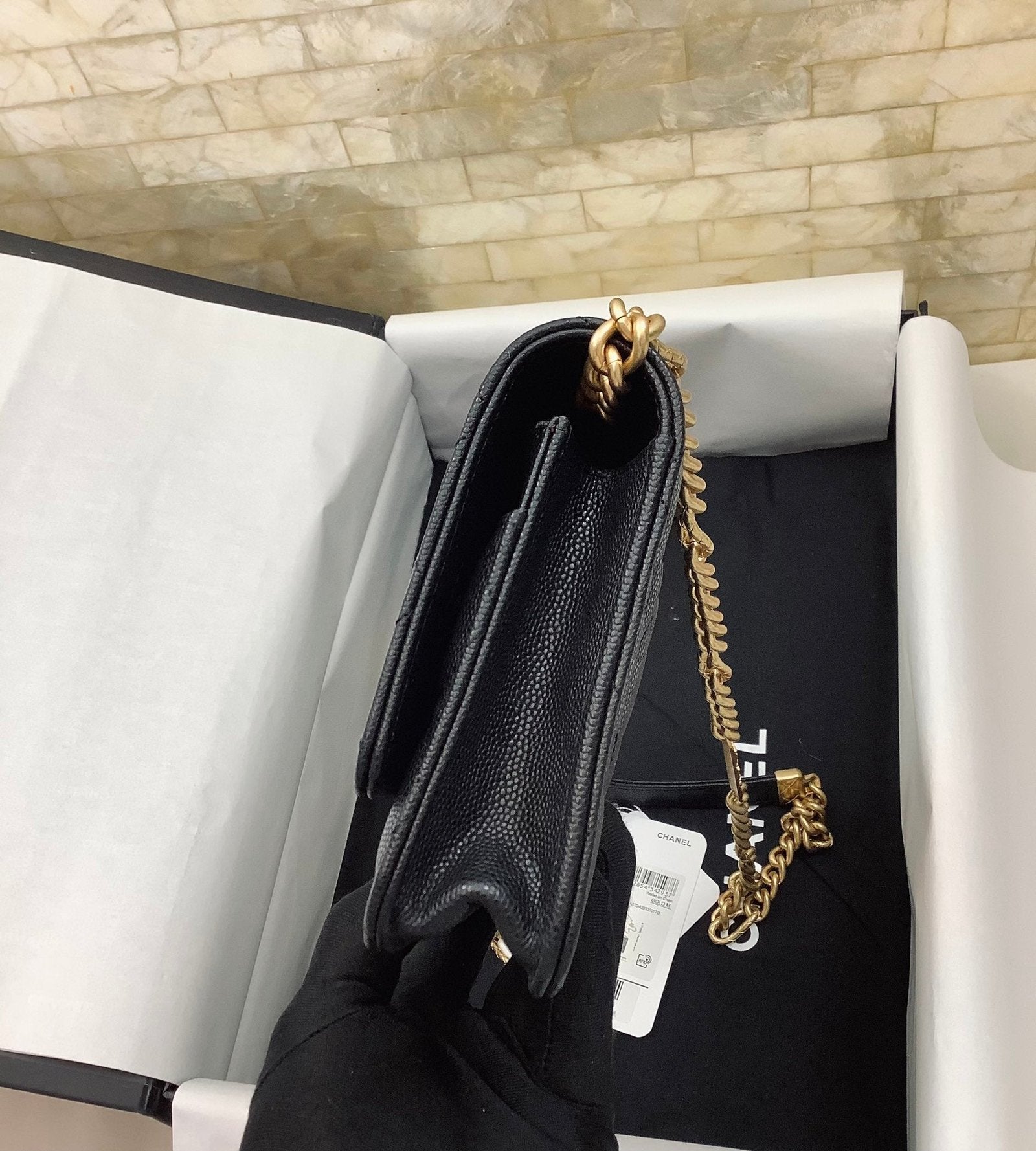CO-CO Chanel Clutch With Chain 19cm
