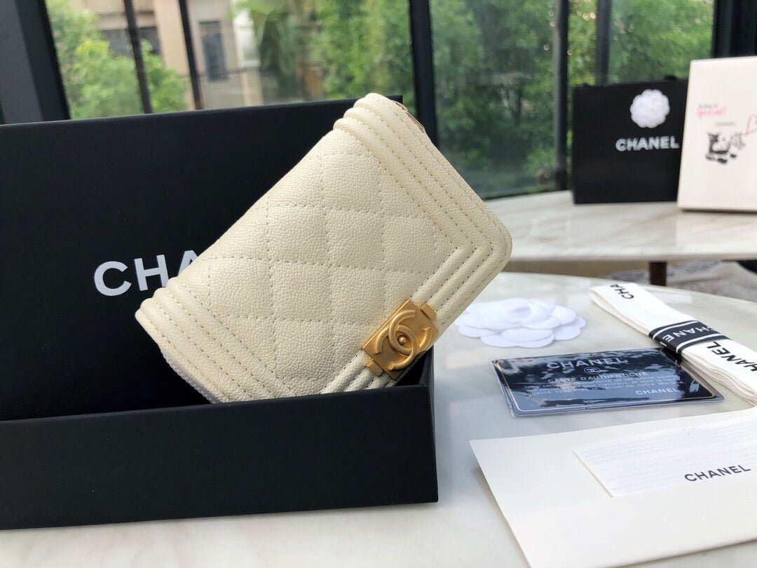 CO-CO Chanel Zipped Coin Purse 11cm