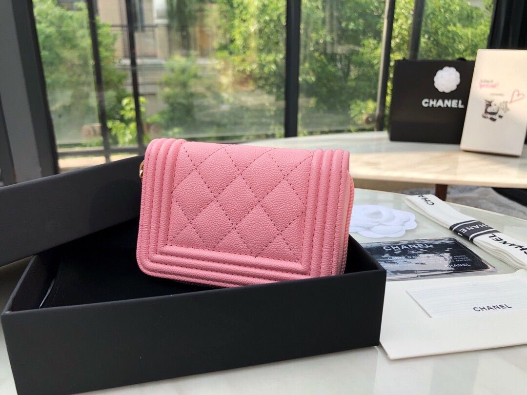 CO-CO Chanel Zipped Coin Purse 11cm