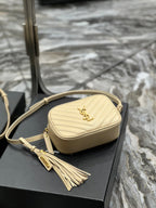 Saint Laurent Lou Belt Bag In Matelasse 15cm