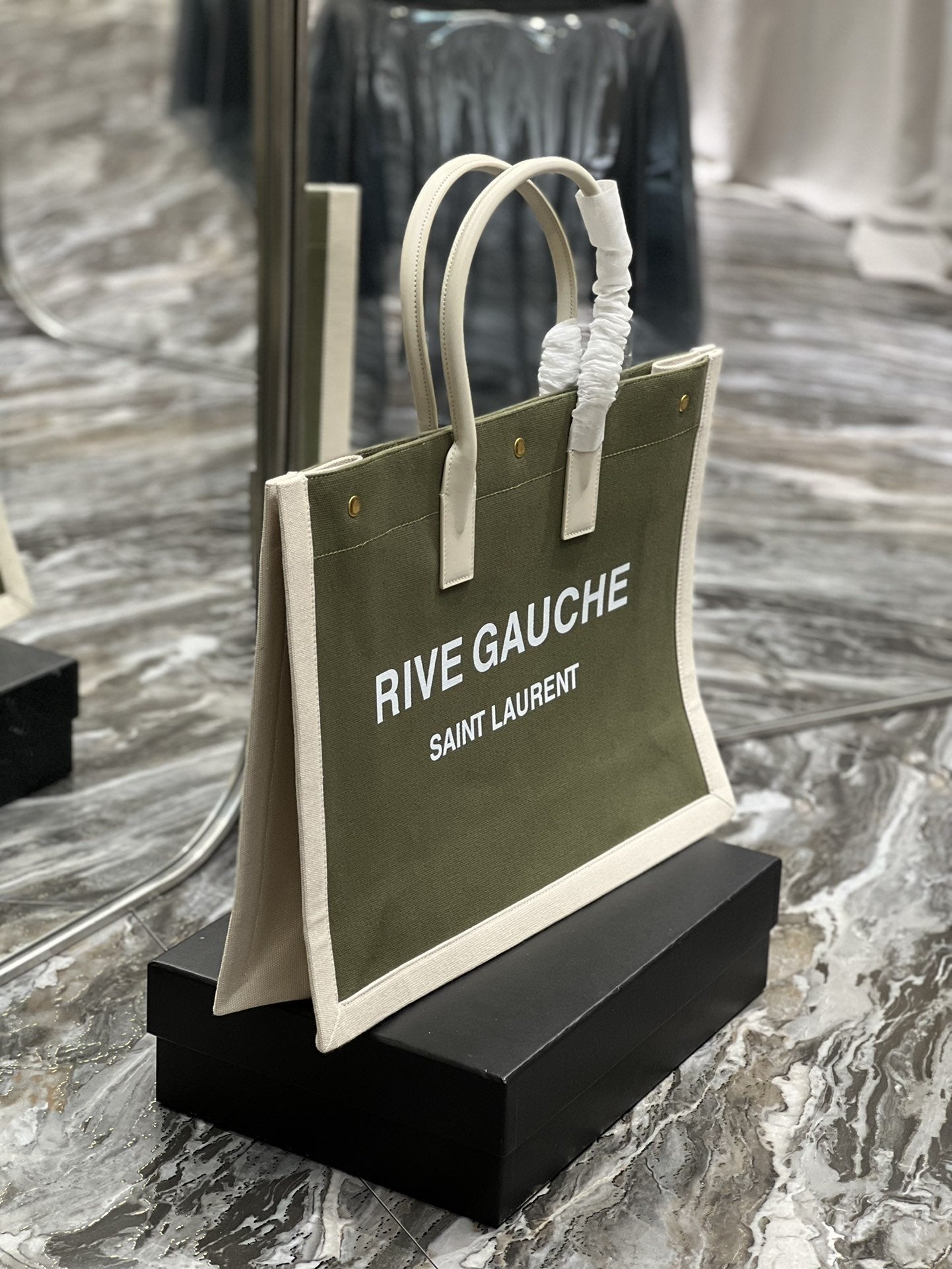 Saint Laurent Rive Gauche Tote Bag 48cm
