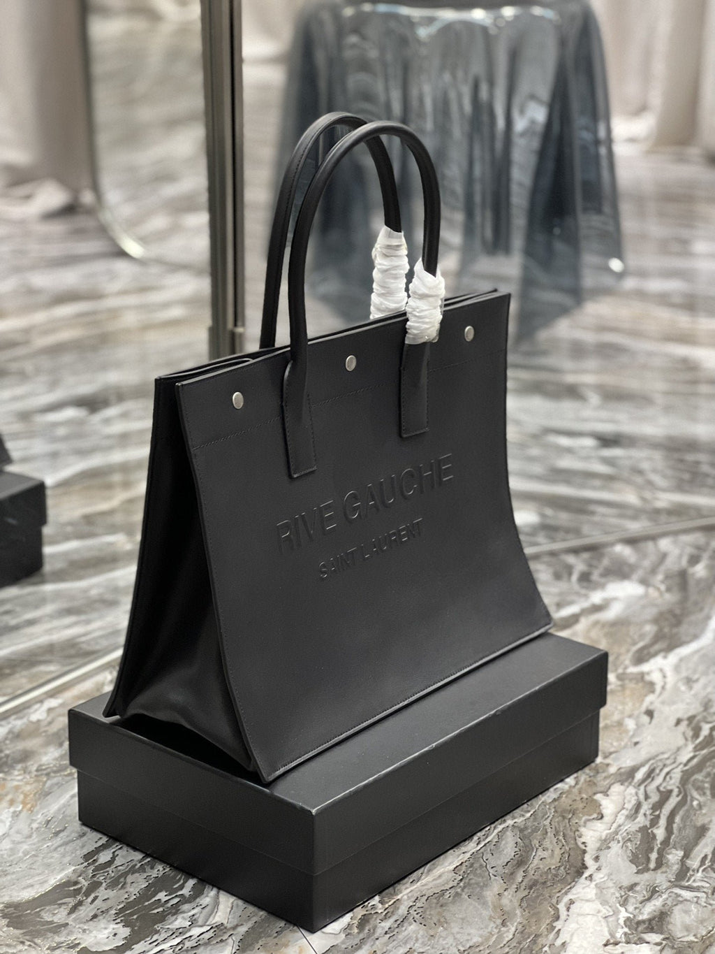 Saint Laurent Rive Gauche Tote Bag 39cm