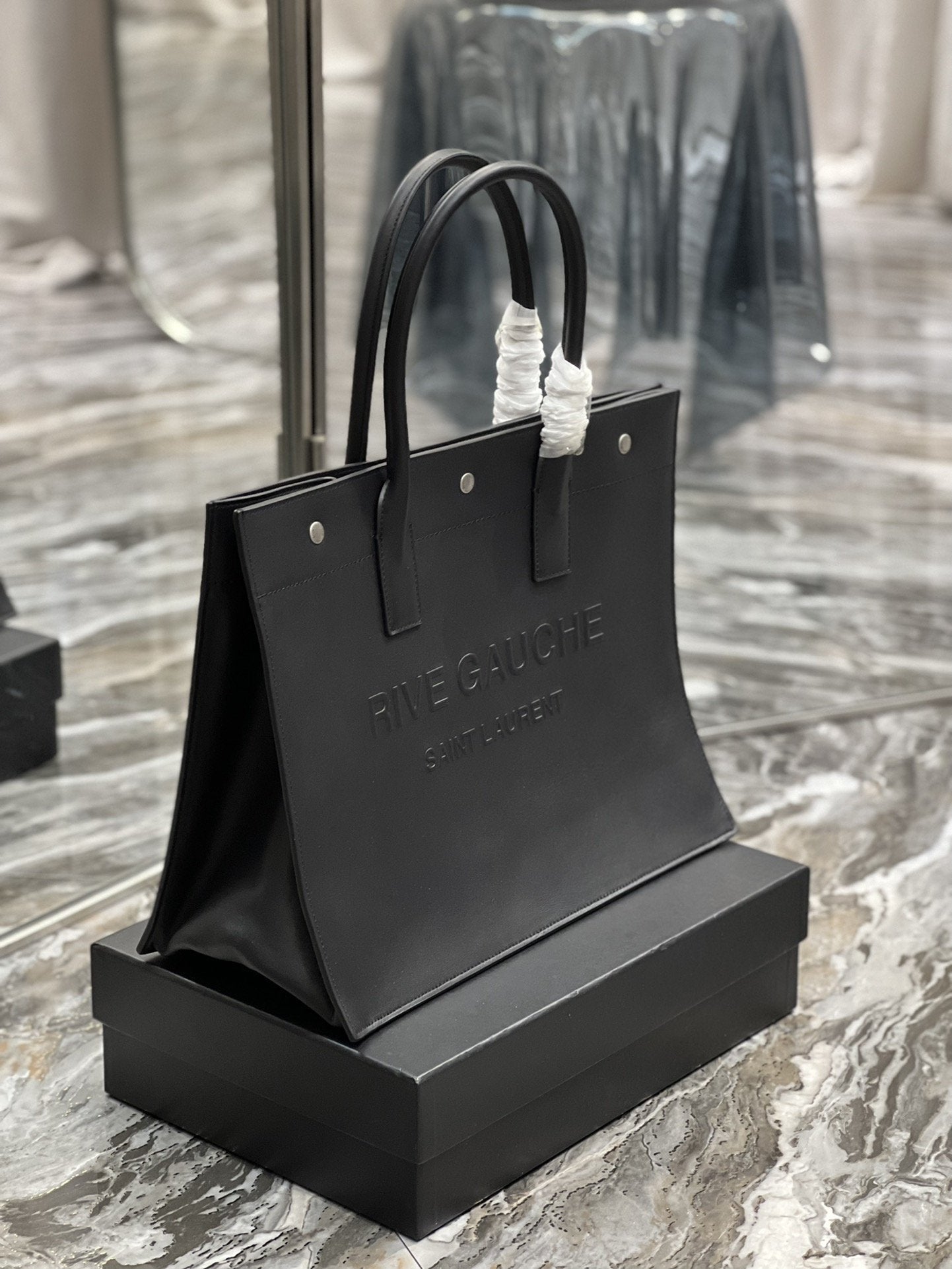 Saint Laurent Rive Gauche Tote Bag 39cm