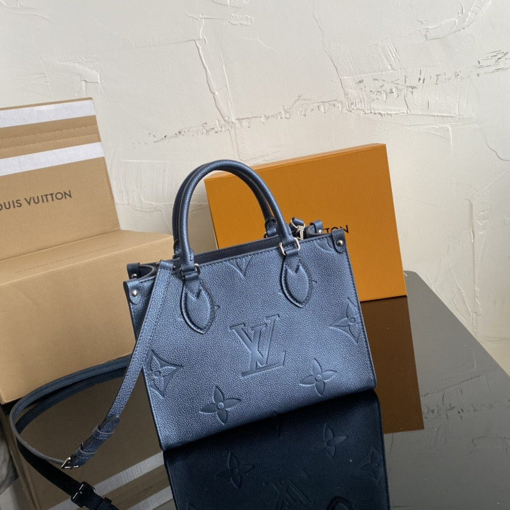 Louis Vuitton M45659 On The Go PM 25cm Blue