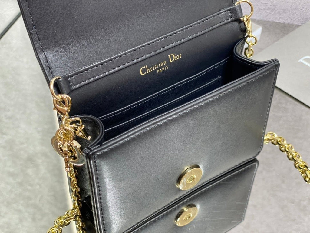 Christian Dior Black Crossbody Bag 14cm