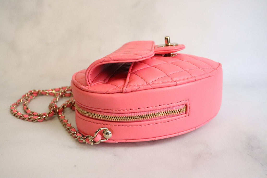 Chanel Mini Heartbag AS3191 16.5cm Pink
