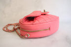Chanel Mini Heartbag AS3191 16.5cm Pink