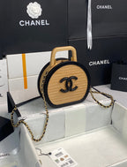 Chanel Small Vanity Case 21cm Brown