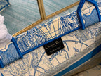 Christian Dior Book Tote 37cm Blue