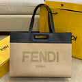 Fendi Cabas Toile 46cm