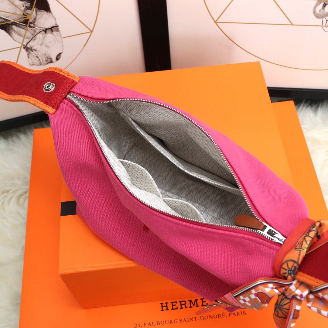 Hermes Bride A Brac Case Pink Bag For Women, Women’s Handbags, Shoulder Bags 9.8in/25cm