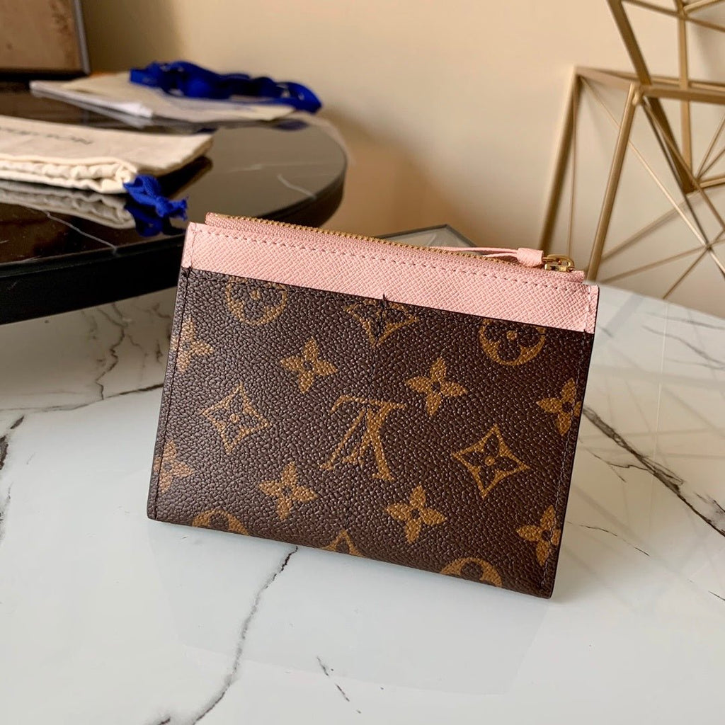 Louis Vuitton Porte-Carte Zippe 13cm Brown