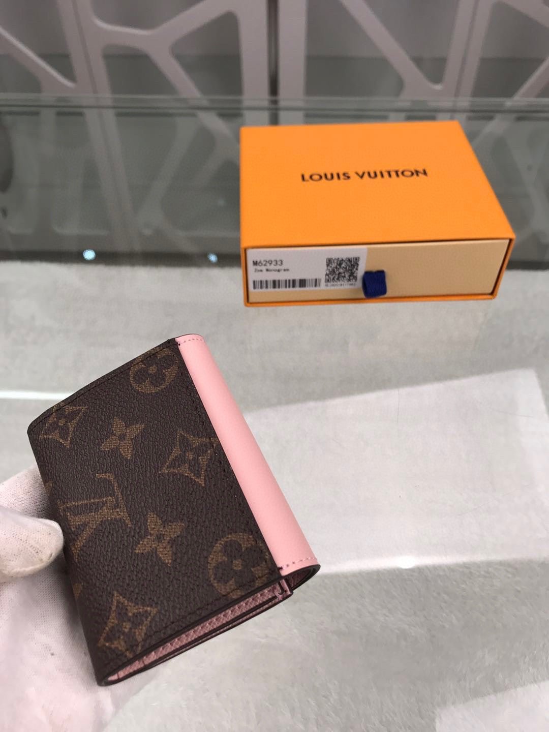 Louis Vuitton Monogram Wallet 10cm Brown