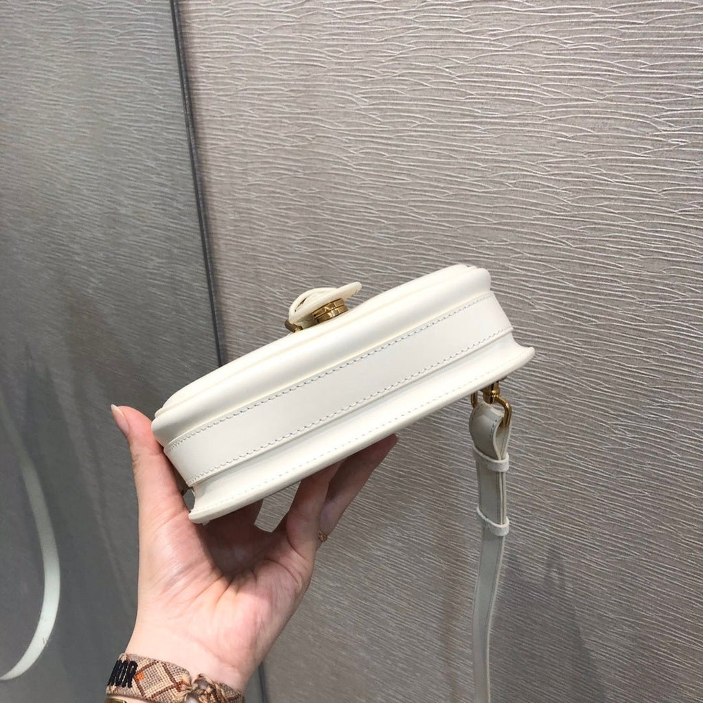Christian Dior White Mini Crossbody Bag 18cm
