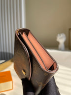 Louis Vuitton Monogram Wallet 12cm Brown