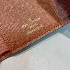 Louis Vuitton Monogram Wallet 12cm Brown