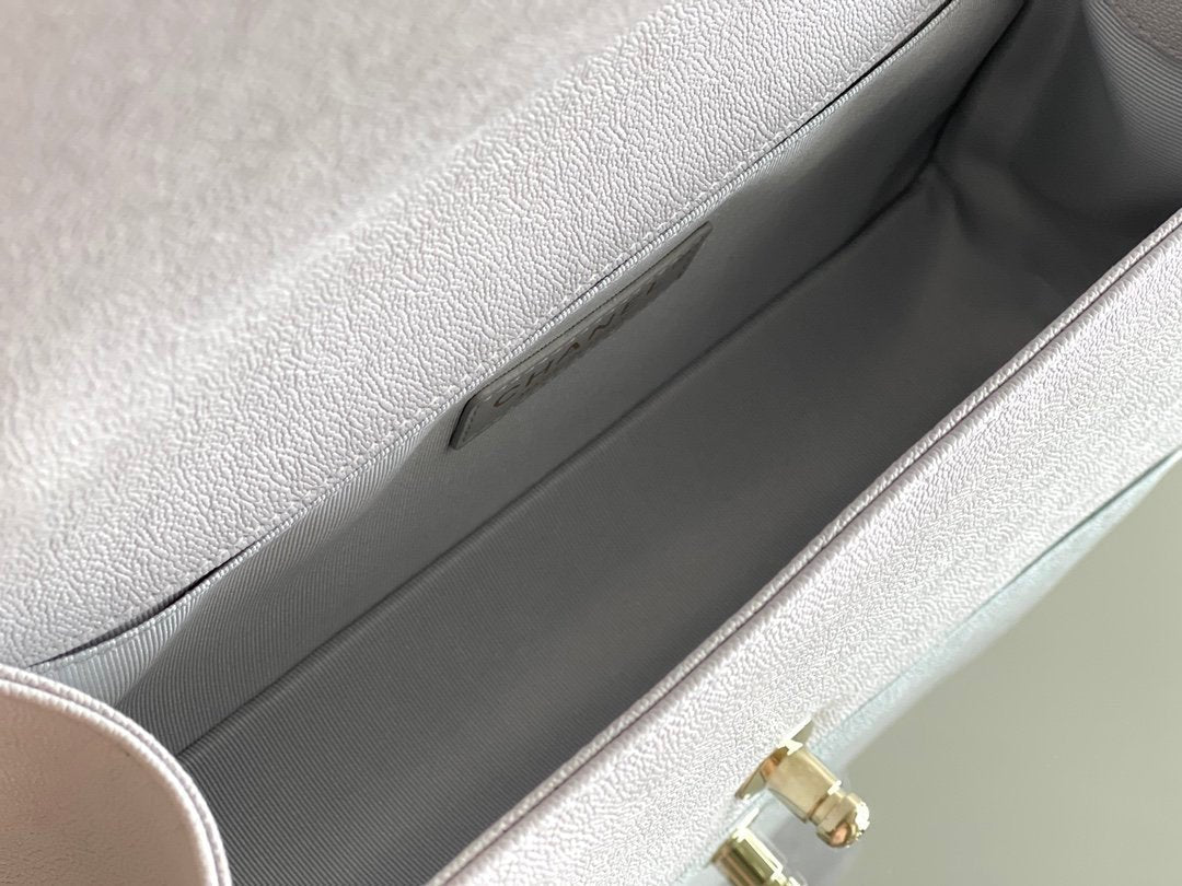 Chanel Medium Classic Flapbag 25cm Grey