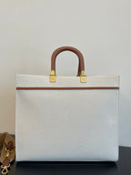 Fendi Tote Bag 40cm Beige