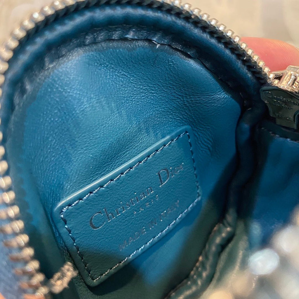 Christian Dior Blue Clutch 9cm