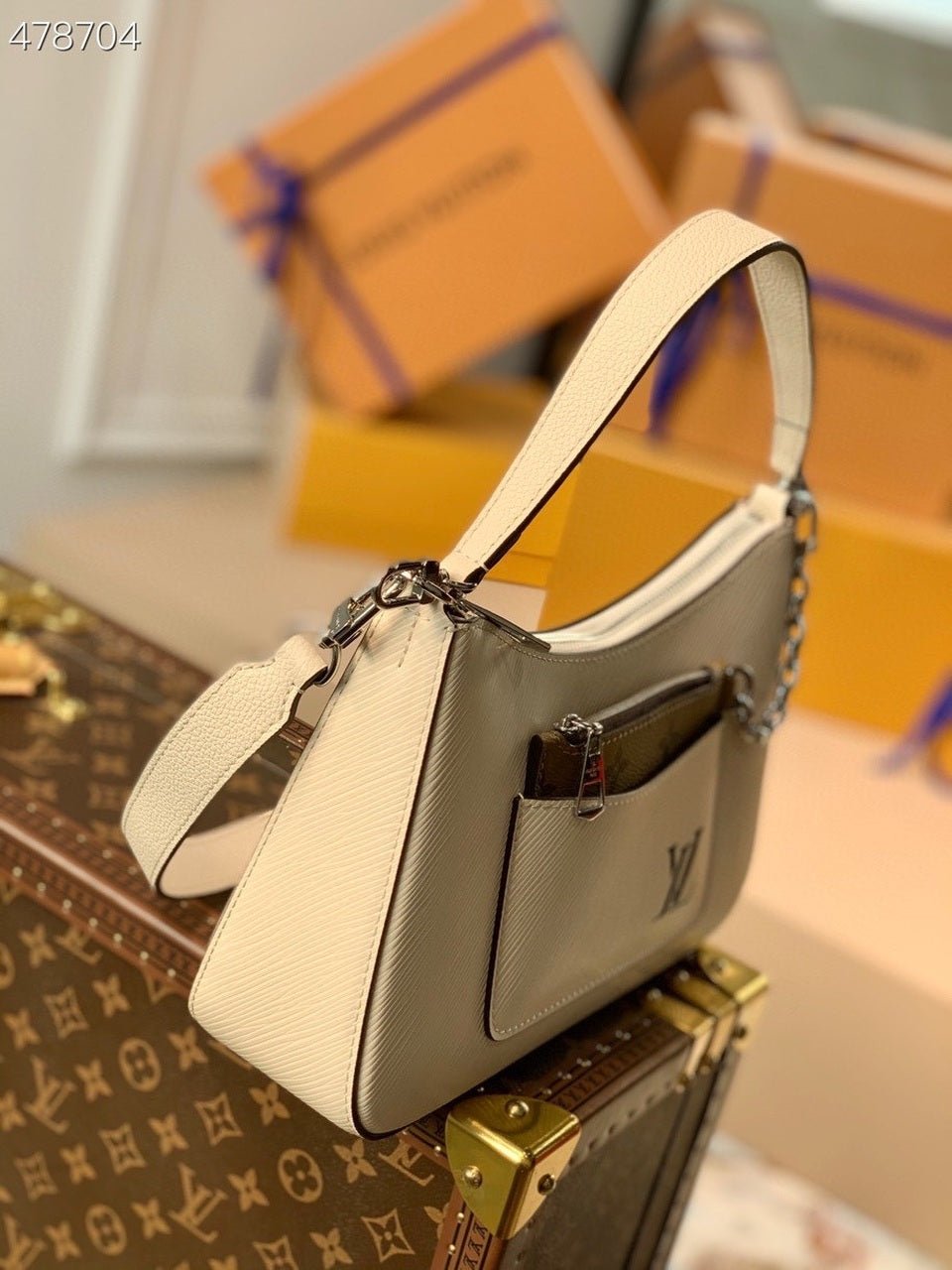 Louis Vuitton Marelle Bag 25cm Epi Canvas Spring/Summer Collection M80794, Quartz