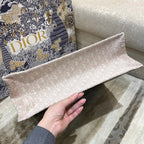 Christina Dior Book Tote Bag 42cm Light Pink