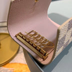 Louis Vuitton 6 Key Holder Damier 10cm Cream