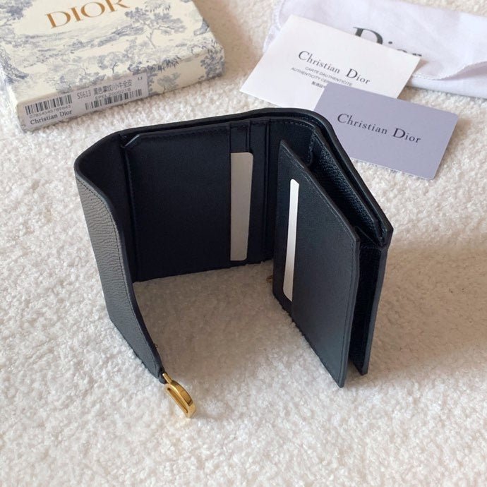 Christian Dior Black Wallet 11cm
