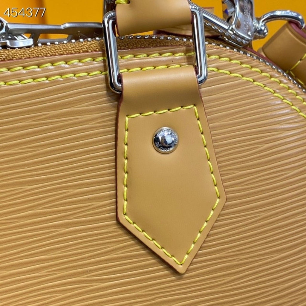 Louis Vuitton Alma BB Bag 24cm Epi Leather Spring/Summer Collection M57426 Gold Honey
