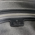 Gucci Shoulder Bag With Interlocking G Black GG Supreme Canvas For Women 9.6in/24.5cm