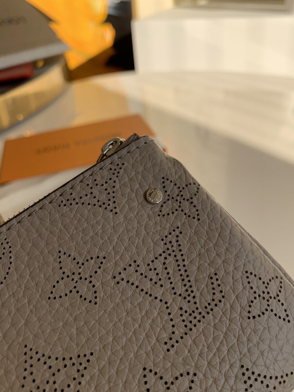 Louis Vuitton Monogram Empreinte Bag 16cm Brown