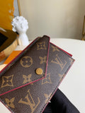 Louis Vuitton Recto Verso Monogram Wallet 13cm Brown