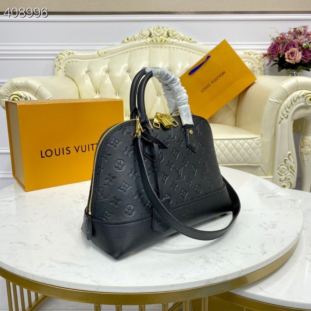Louis Vuitton Neo Alma Bag 34cm Monogram Empreinte Canvas Spring/Summer Collection M44832, Black