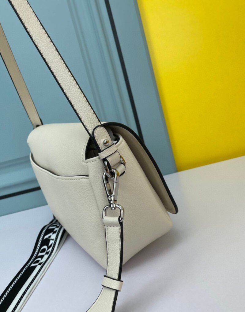 Prada Shoulder Bag White For Women, Women’s Bags 9in/23cm