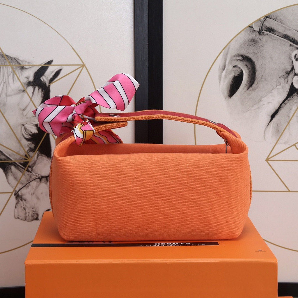 Hermes Bride A Brac Case Orange Bag For Women, Women’s Handbags, Shoulder Bags 9.8in/25cm