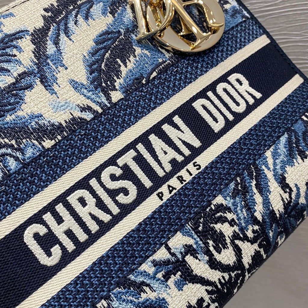 Christian Dior Blue Clutch 24cm