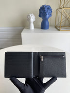 Louis Vuitton Amerigo Wallet 12cm Black