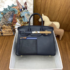 Hermes Birkin Colormatic Bag 30 Navy Blue, Gold Toned Hardware Bag For Women, Women’s Handbags, Shoulder Bags 11.8in/30cm