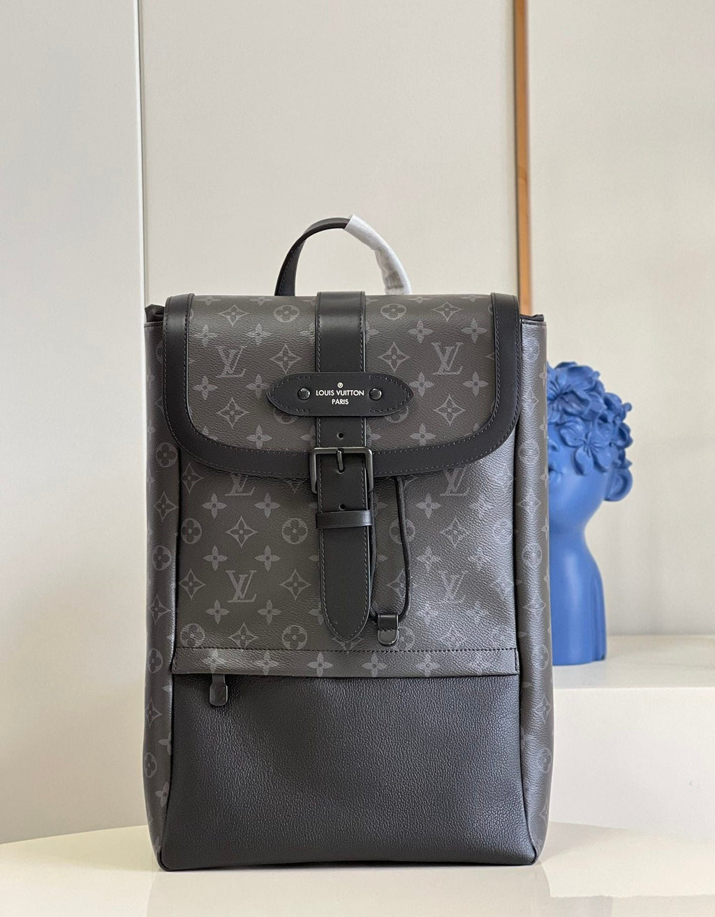Louis Vuitton Saumur Backpack 42cm Black