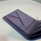 Louis Vuitton Wallet 12cm Blue