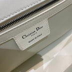 Christian Dior Large Caro Bag 28cm White