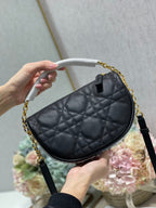 Christian Dior Small Vibe Hobo Bag 20cm Black
