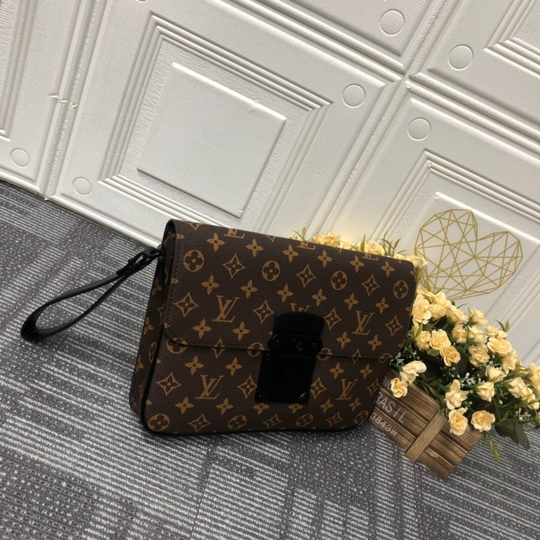 Louis Vuitton S Lock A4 Pouch Monogram