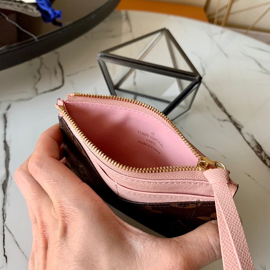 Louis Vuitton Porte-Carte Zippe 13cm Brown