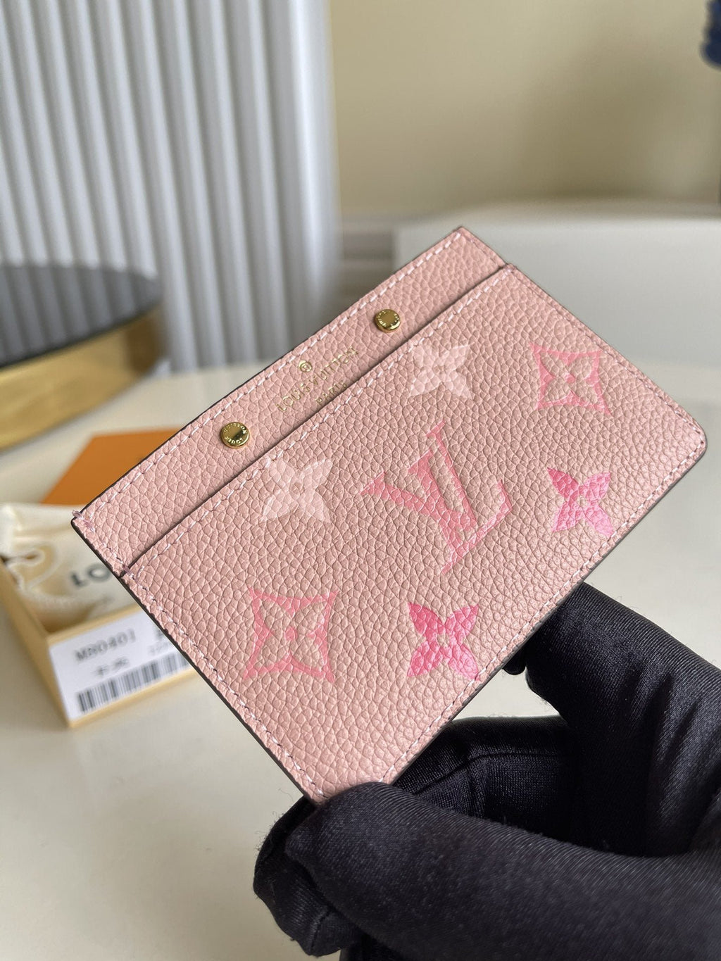 Louis Vuitton Card Holder 11cm Pink